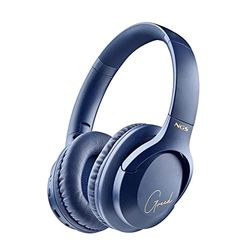 NGS ARTICA GREED BLUE - Supra-aurale Draadloze Hoofdtelefoon, Compatibel met Bluetooth Technologie, Lichtgewicht en Opvouwbaar, Ingebouwde Microfoon, 40u Batterijduur, Blauwe Kleur