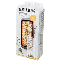 Birkmann 881068 Easy Baking Moule à Cake Métal Gris 25,0 x 8,0 x 8,0 cm