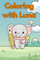 Luna's Adventures: A Kawaii Coloring Book