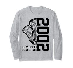 LIMITED EDITION 2002 LACROSSE 22 COMPLEANNO Maglia a Manica