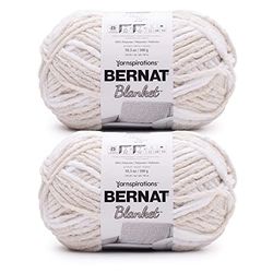 Bernat Coperta Beach - Filati di schiuma - 2 confezioni da 300 g, poliestere, 6 super ingombranti, 220 m, maglia e uncinetto