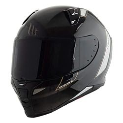 CASCO MT REVENGE 2 SOLID A11 NEGRO BRILLO