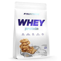 ALLNUTRITION WPC Whey Protein - Whey en Poudre - Poudre de Protéines à Faible Teneur en Matières Grasses - Masse Musculaire - Pre-Workout - 2270 g - Strawberry