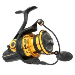 PENN Spinfisher VII 5500 lange gegoten spinhaspel, rechts/links handvat positie, IPX5 afdichting, HT-100 voorste slepen, Leveline oscillatiesysteem, nauwkeurige CNC-tandwieltechnologie