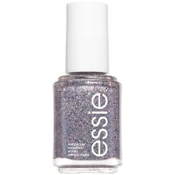 essie Original Nail Polish, 511 congrats, Silver Pink Glitter Nail Polish, 13.5 ml
