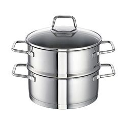 Schulte-Ufer, Pentola per Cottura a Vapore, Acciaio Inox (Edelstahl), 16 cm