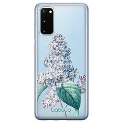 ERT GROUP mobiltelefonfodral för Samsung S20 / S11E originalt och officiellt licensierat Babaco mönster Flowers 024 optimalt anpassad till formen på mobiltelefonen, gedeeltelijk transparant