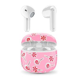 Music Sound - Słuchawki Bluetooth TWS Fantasy, konstrukcja kapsułkowa, bezprzewodowa, etui ładujące, mikrofon, czas odtwarzania do 25 godzin słuchania - dostępne w wielu kolorach i wzorach