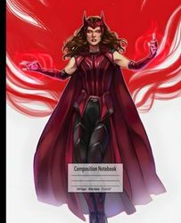 Composition Notebook: Chaos Magic, Wide Ruled, 7.5 x 9.25 inches, 100 Pages – Ideal for Superhero Fans, Spellwork, and Creative Writing