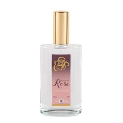 TERRE DE ROSE - Eau de parfum fleur de rose 100ml avec boîte - produits artisanaux français - made in France - cosmesi naturali - 100% d'origine vegetale - douceur et naturelle
