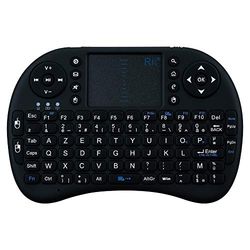 Mini Bluetooth toetsenbord voor Meizu Pro 7 Plus smartphone, draadloos, AZERTY, oplaadbaar, zwart