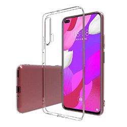 Custodia in silicone trasparente per Huawei Nova 7i, custodia protettiva posteriore ultra sottile morbida antiurto antiurto resistente ai graffi Custodia protettiva flessibile TPU custodia per