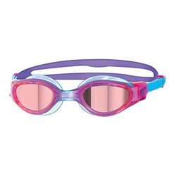 Zoggs Unisex-ungdom fantom elit spegel simglasögon, rosa/lila/spegel, s (6-14 år)
