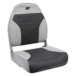 Wise 8WD588PLS-664 Siège de Bateau à Dossier Haut Standard, Gris/Anthracite