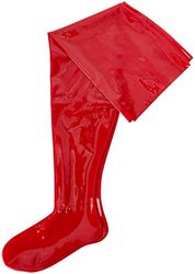 The Latex Collection Women's 29000413111 Latex Stockings S/M, Red (Rosso 001), (Size