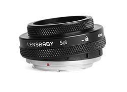 Lensbaby - Sol 45 - para Nikon F - Sweet Spot - Soft Bokeh - Compatível com uma grande variedade de câmaras