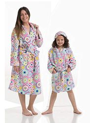 Miracle Home Albornoz Bari, Rosa, XL