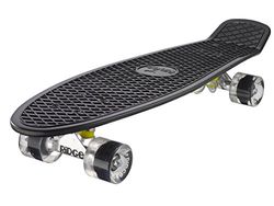 Ridge Skateboards 27" Nickel Mini Cruiser - Skateboard, 69cm, Hecho en el Reino Unido