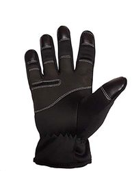 JF Reitsport One Riding Gloves Unisex Adulto, Nero, L