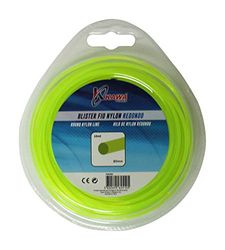 Kawapower KW099 nylon voor bosmaaier rond 2 mm x 15 m Bricoferr groen