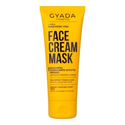 GYADA COSMETICS, Masque Visage Tonique à l’Effet Froid, Énergisant, Rafraîchissant, Peau Plus Compacte et Élastique, Pour Tous Types de Peau, Au Gingembre et au Citron, 75 ml