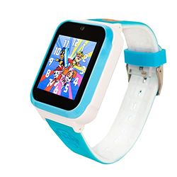 Smartwatch för Barn med Roliga Kamerafilter med Paw Patrol Karaktärer - Kalkulator, Alarm, Spel, Inspelare & Stegräknarfunktion, Högkvalitetsdisplay, För åldrarna 4 – 10 (Blå)