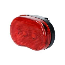Dresco 5251105 Luz traseira 3 LEDs com pilhas