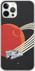 ERT GROUP Funda Original y con Licencia Oficial de Star Wars para iPhone 12 Pro MAX, Forma óptima del Smartphone, a Prueba de Golpes