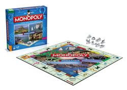 WINNING MOVES - Monopoly - NORMANDIA - Juego de Mesa - Versión Francesa