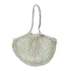 Legami - Nettas van katoen, afmetingen: 35 x 65 cm, robuust, praktisch, milieuvriendelijk, perfect voor strand, zwembad, zee, school, strandspellen, strandhanddoeken, winkelen, Beige, Small