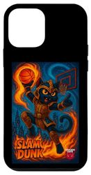 Cool Chicago Cat Warrior basketball Slam Dunk Graphic Design Case for iPhone 12 mini