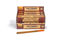 Tulasi Nag Champa, 15 Sticks x 12 Packs, Black, 180 Varillas
