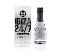 Pacha Ibiza Perfumes – Ibiza 24/7 VIP Very Ibiza Party, Eau de Toilette för män, kryddig och orientalisk doft med citrusfrukter, ingefära, äpple, svartpeppar och trä – 100 ml