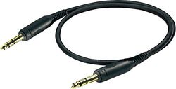 Proel SPB30 audiokabel 0,3 m 6,35 mm zwart - audiokabel (6,35 mm, mannelijk, 6,35 mm, mannelijk, 0,3 m) zwart