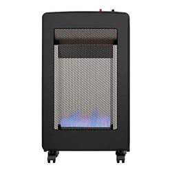 Binnenshuis gasfornuis, opvouwbaar, blauwe vlam, lang - warmte en elegant ontwerp. Perfect om een gezellige sfeer in elke kamer te creëren, efficiënt en veilig. Ideaal voor uw huis.