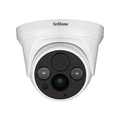 OBA SriHome SH030 TELECAMERA WIFI IP CAMERA WIRELESS INFRAROSSI 4.0 Megapixel HD IR CUT NVR P2P Supporto SD AUDIO Starlight Visione notturna a colori