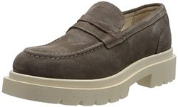 GANT Footwear Folida mocassin voor dames, warm kaki, 39 EU, Warm kaki., 39 EU