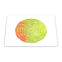 Bonamaison, Tapis de Souris Rectangle Imprimé Numériquement, Fond Antidérapant, pour Bureau et Maison, Taille: 22x18cm