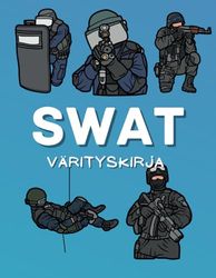 SWAT Värityskirja: Poliisin värityspuuhakirja lapsille