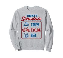 Programma di oggi Caffè Ciclismo Birra Bicicletta Bere Felpa