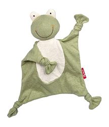 Sigikid 39822 - Pañuelo para bebé (26 cm), diseño de Rana, Color Verde
