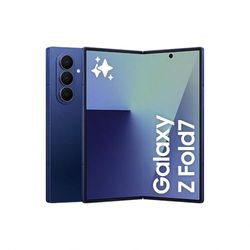 Samsung Galaxy Z Fold7 AI Phone, Thin and Light Foldable Design, Large Screen, 200MP Camera, 1TB Storage, 12GB Memory, 4400 mAh Battery, Blue Shadow, 3 Year Samsung Extended Warranty (UK Version)