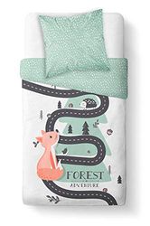 TODAY RDC 2020 Bed Linen Set, White, 140 x 200 cm