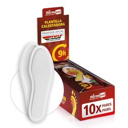 THERMOPAD Palmilhas de aquecimento L (40-41) - 10 pares - calor natural até 8 horas - para todos os sapatos - ativado pelo ar imediatamente