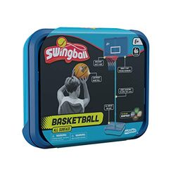 Swingball Basketbal All Surface, Blauw, Buitenactiviteiten, Tuinspellen, Basketbalhoepel, Geschikt voor iedereen 6 jaar en ouder