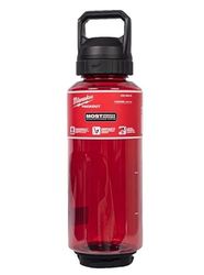 Milwaukee 4932498636 Packout 740 ml Plastic Bottle Chug Lid Red
