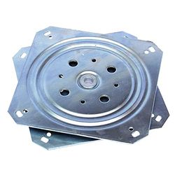 cyclingcolors rotating swivel plate 155 x 155 mm 150 kg galvanized steel turntable TV Table bar chair stool
