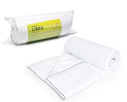 DecoKing 135 x 200 zomer dekbed dekbed dekbed anti-allergisch voor mensen met een allergie, zomerdekbed 100% microvezel 800 g Libra