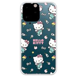 Personalaizer Hello Kitty beschermhoes voor iPhone 15 Pro van stikers