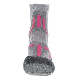 UYN Dames Lady Trekking 2IN Merino Socks wandelkous, lichtgrijs/roze, eenheidsmaat